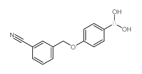 4-(3-氰基苯基甲氧基)苯硼酸