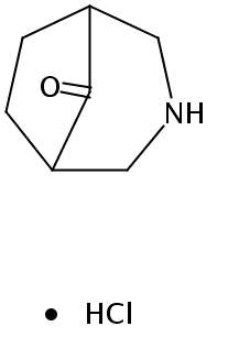 3-?Azabicyclo[3.2.1]?octan-?8-?one hydrochloride
