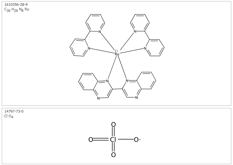 二（2,2'-联吡啶）(2,2'-联吡嗪[5,10]并苯基)二（高氯酸）盐
