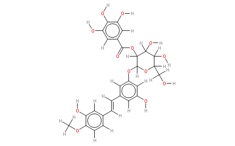 土大黄苷 2''-O-没食子酸酯