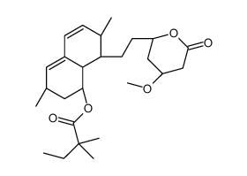 [(1S,3R,7S,8S,8aR)-8-[2-[(2R,4S)-4-methoxy-6-oxooxan-2-yl]ethyl]-3,7-dimethyl-1,2,3,7,8,8a-hexahydronaphthalen-1-yl] 2,2-dimethylbutanoate