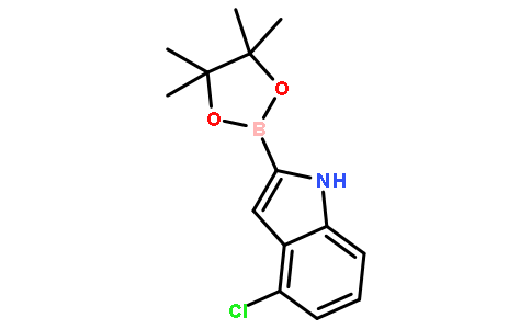 4-氯吲哚-2-硼酸频那醇酯