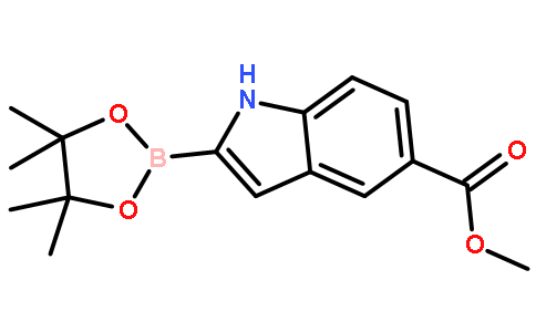 5-甲氧基羰基吲哚-2-硼酸频那醇酯