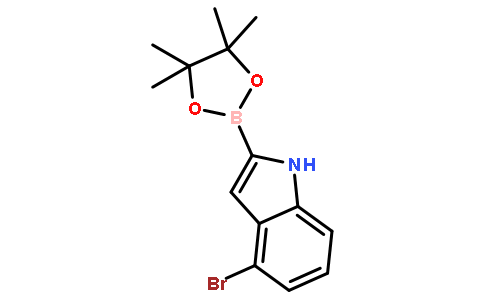 4-溴-1H-吲哚-2-硼酸频那醇酯