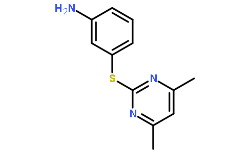 2-[(3-氨基苯基)硫代]-4,6-二甲基嘧啶