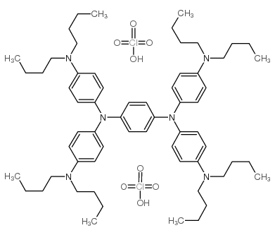 N3,N3,N6,N6-四[4-(二丁基氨基)苯基]-1,4-环己二烯-3,6-二铵高氯酸盐