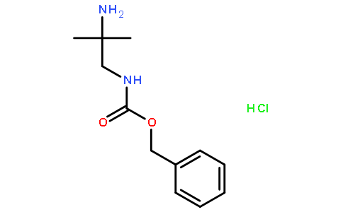 1-N-CBZ-2-甲基丙烷-1,2-二胺盐酸盐