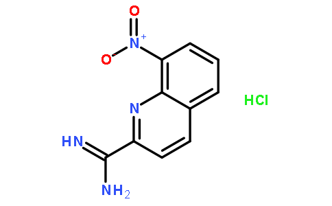 8-硝基喹啉-2-羧酰胺盐酸盐