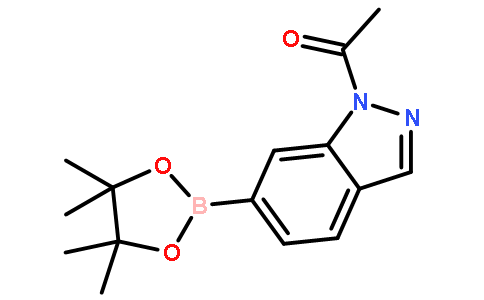 1-乙酰基-1H-吲唑-6-硼酸频那醇酯