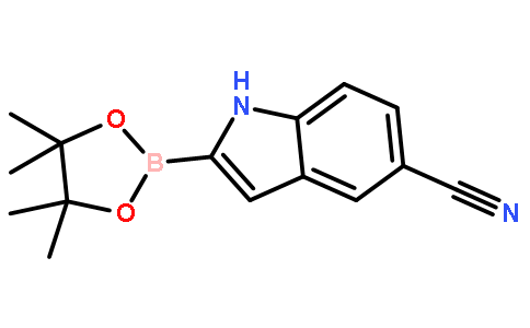 5-氰基吲哚-2-硼酸频那醇酯