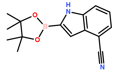 4-氰基吲哚-2-硼酸频那醇酯