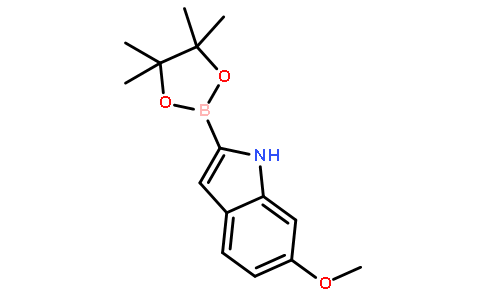 6-甲氧基吲哚-2-硼酸频那醇酯