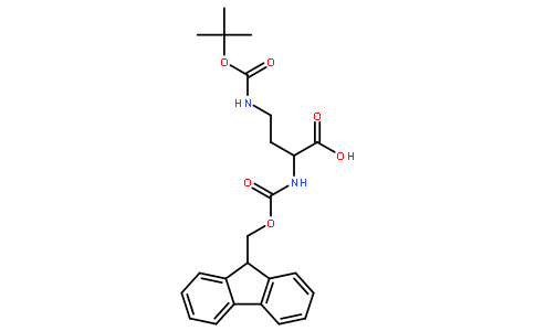 N-Alpha-(9-芴甲氧羰基)-N-β-叔丁氧羰基-D-2,4-二氨基丁酸