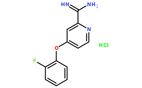 4-(2-氟苯氧基)吡啶甲酰胺鹽酸鹽