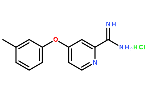 4-(间甲苯氧基)吡啶甲酰胺盐酸盐