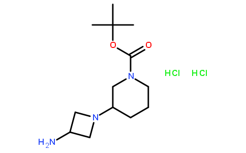 3-(3-氨基-1-氮杂啶)-1-哌啶羧酸 1,1-二甲基乙酯双盐酸盐