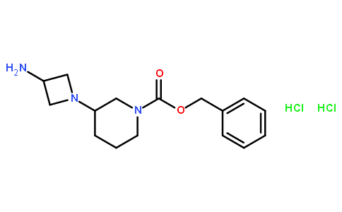 (1-N-CBZ-哌啶-3-基-氮雜啶-3-基)-胺雙鹽酸鹽