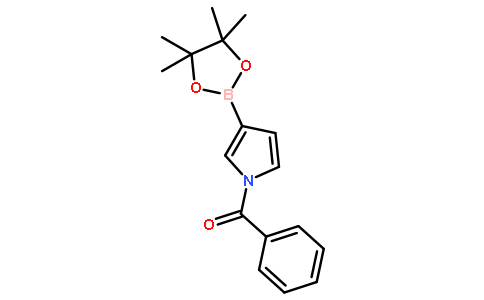 1-苯甲酰基吡咯-3-硼酸频那醇酯