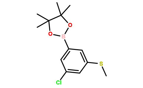 3-氯-5-甲基硫代苯硼酸频那醇酯