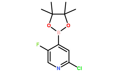 2-氯-5-氟吡啶-4-硼酸频那醇酯