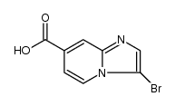 Imidazo[1,​2-​a]​pyridine-​7-​carboxylic acid, 3-​bromo-