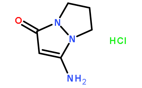 3-氨基-6,7-二氢-1H,5h-吡唑并[1,2-a]吡唑-1-酮盐酸盐
