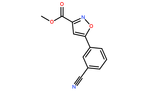 5-(3-氰基苯基)-3-异噁唑羧酸甲酯