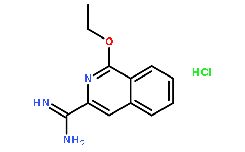 1-乙氧基異喹啉-3-羧酰胺鹽酸鹽