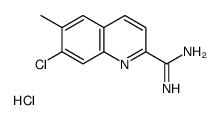 7-氯-6-甲基喹啉-2-羧酰胺盐酸盐