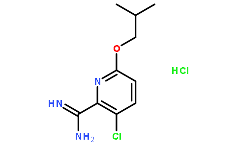 3-氯-6-异丁氧基吡啶甲酰胺盐酸盐