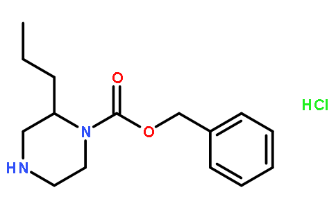 1-N-cbz-2-n-丙基哌嗪盐酸盐