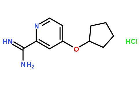 4-(环戊基氧基)吡啶甲酰胺盐酸盐