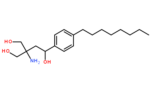 3-氨基-3-(羟甲基)-1-(4-辛基苯基)-1,4-丁二醇
