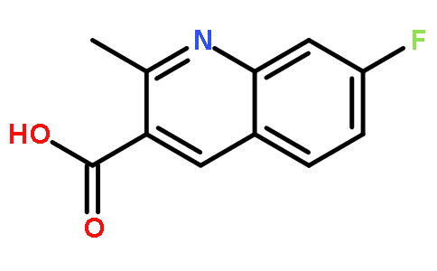 7-氟-2-甲基喹啉-3-羧酸