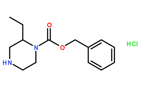 2-乙基哌嗪-1-羧酸苄酯盐酸盐