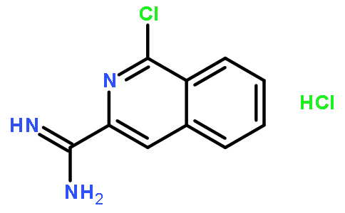 1-氯異喹啉-3-羧酰胺鹽酸鹽