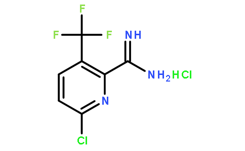 6-氯-3-(三氟甲基)吡啶甲酰胺鹽酸鹽