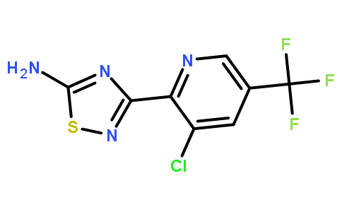 3-[3-氯-5-(三氟甲基)-2-吡啶]-1,2,4-噻二唑-5-胺