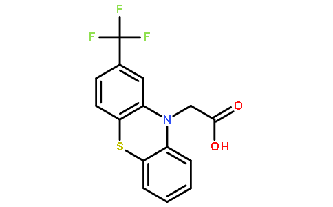 2-(2-(三氟甲基)-10H-苯噻嗪-10-基)乙酸