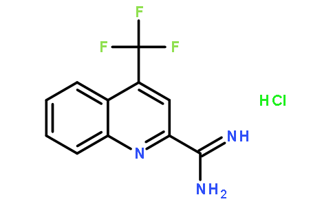 4-(三氟甲基)喹啉-2-羧酰胺鹽酸鹽