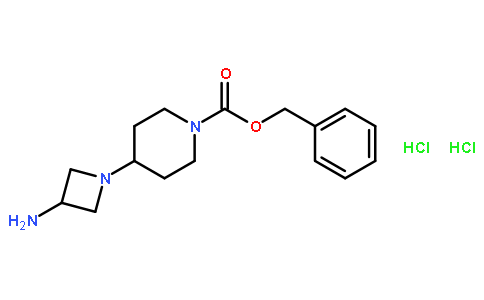 (1-CBZ-哌啶-4-基-氮杂啶-3-基)-胺双盐酸盐