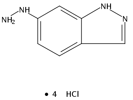 6-Hydrazinyl-1H-indazole tetrahydrochloride