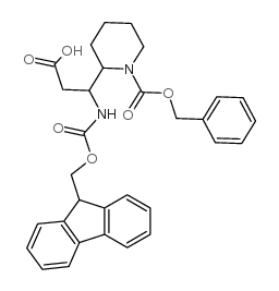 N-Fmoc-3-(1-Cbz-哌啶-2-基)-DL-beta-丙氨酸