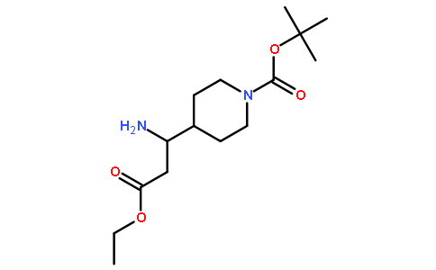 3-(1-boc-哌啶-4-基)-beta-dl-丙氨酸乙酯
