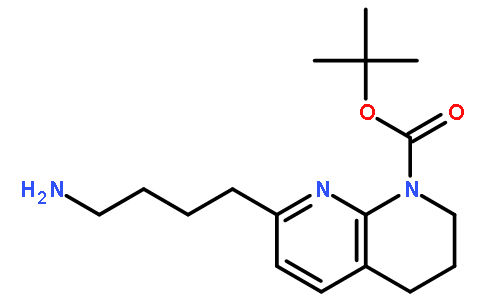 8-N-叔丁氧羰基-5,6,7,8-四氢-1,8-萘啶-2-丁胺