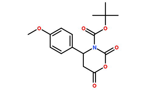 4-(4-甲氧基-苯基)-2,6-二氧代-[1,3]噁嗪烷-3-羧酸叔丁酯