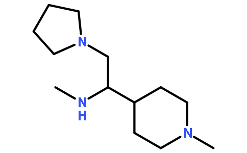 甲基-[1-(1-甲基-4-哌啶)-2-吡咯烷-1-乙基]-胺