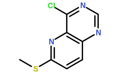 4-氯-6-(甲基硫代)吡啶并[3,2-d]嘧啶