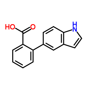 2-(1H-吲哚-5-基)苯乙酸
