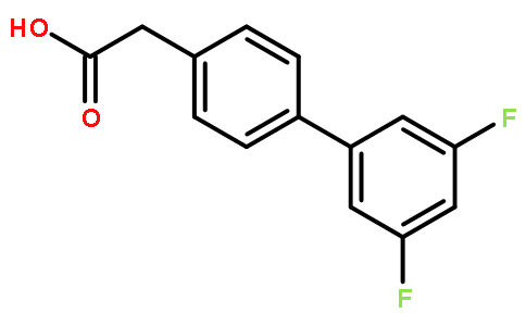 4-联苯-3,5-二氟-乙酸